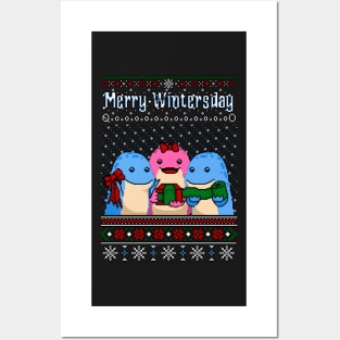 Merry Wintersday Posters and Art